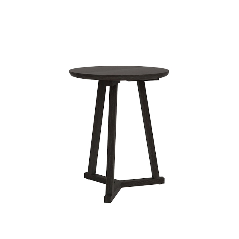 Tripod side table S, black