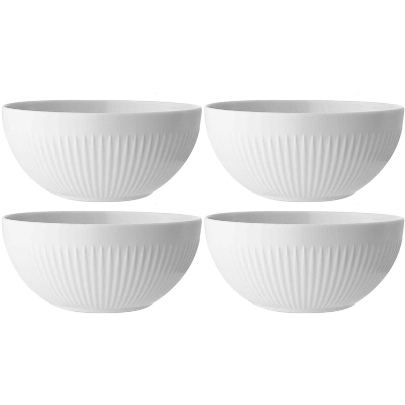 Legio Nova Schüssel 50 cl 4-er Set, Weiß