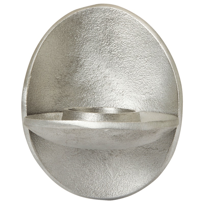 Agapé Wand-Kerzenhalter, Aluminium