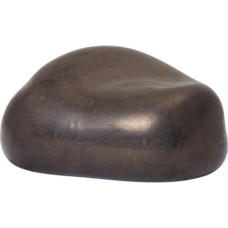 Bellure Dekorationsgegenstand Oval, Rustic Bronze