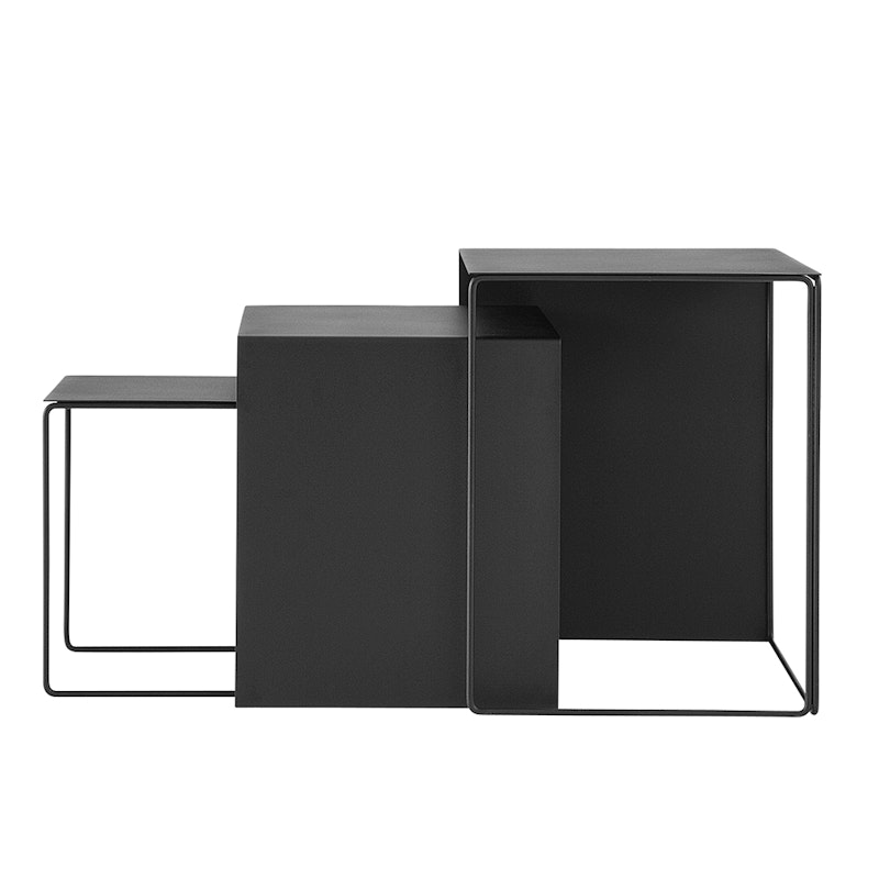 Ferm Living Cluster Tables, Schwarz