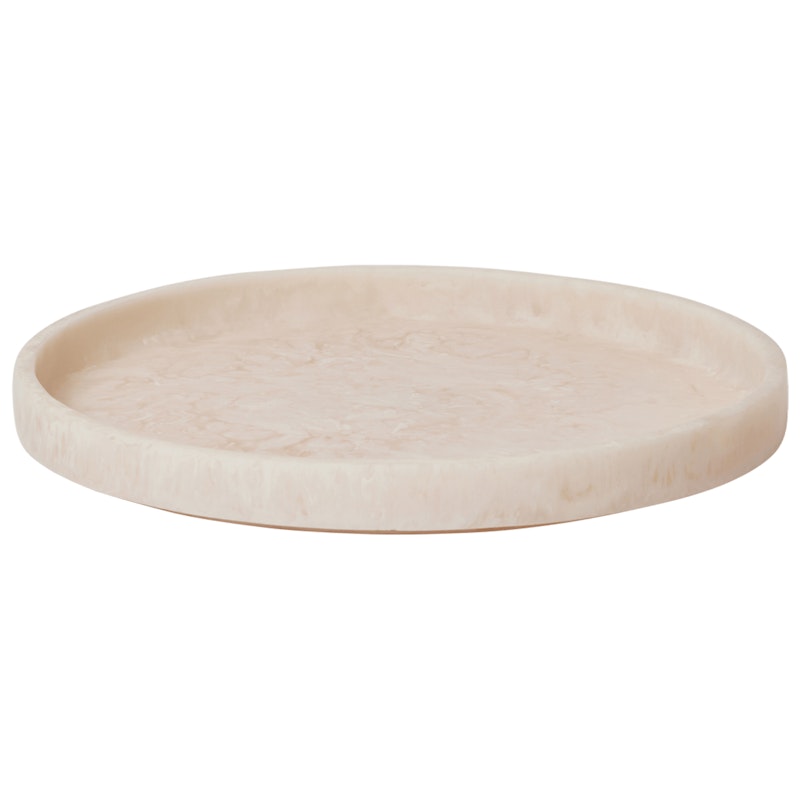 Mist Tablett Ø30 cm, Pearl