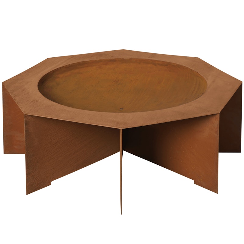 Otte Fire Pit Ø85 cm, Rust