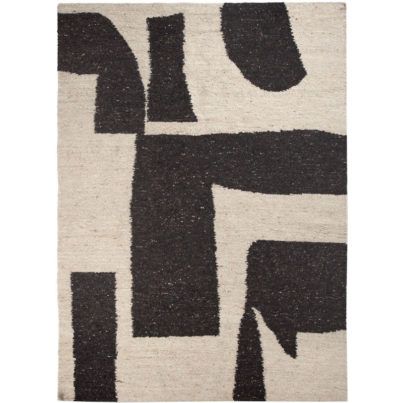 Piece Teppich, 300x200 cm Altweiß/Coffee
