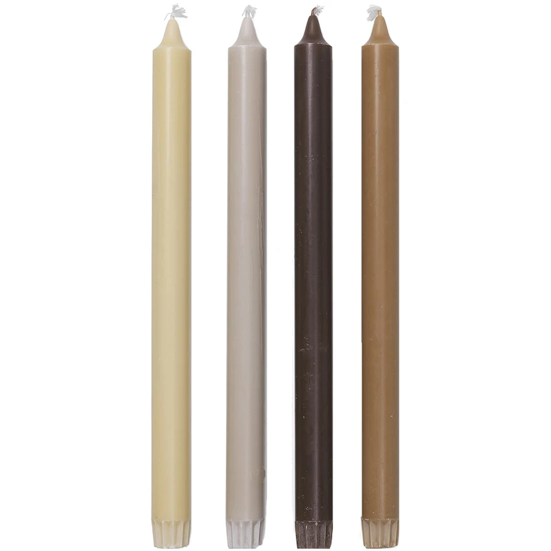 Pure Kerzen 30 cm 4-er Set, Calm Blend