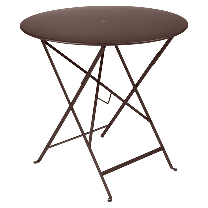 Bistro Tisch Ø77 cm, Braun