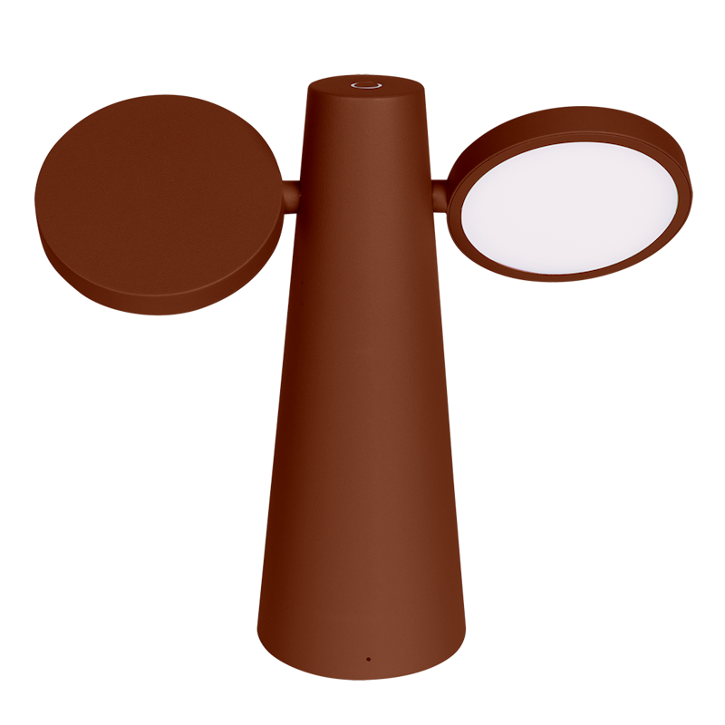 Oto Tragbare Lampe, Red Ochre