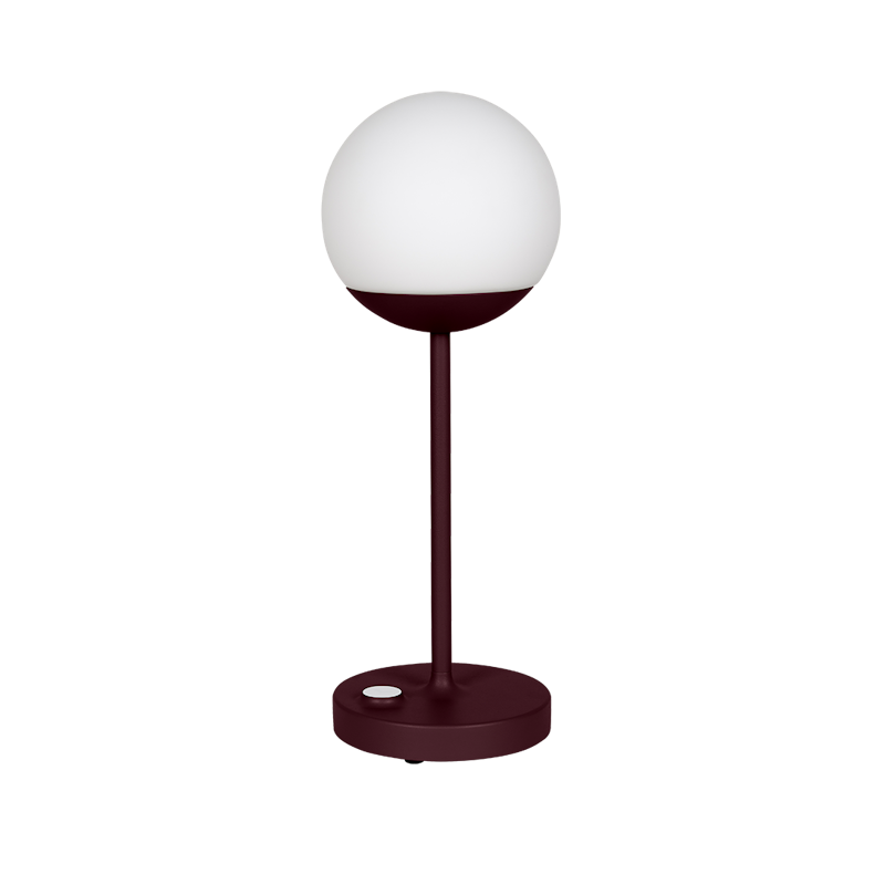 Mooon! Tragbare Lampe, Black Cherry