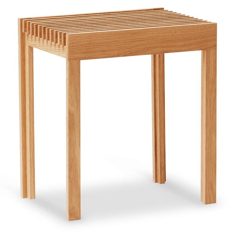Lightweight Hocker, Eiche