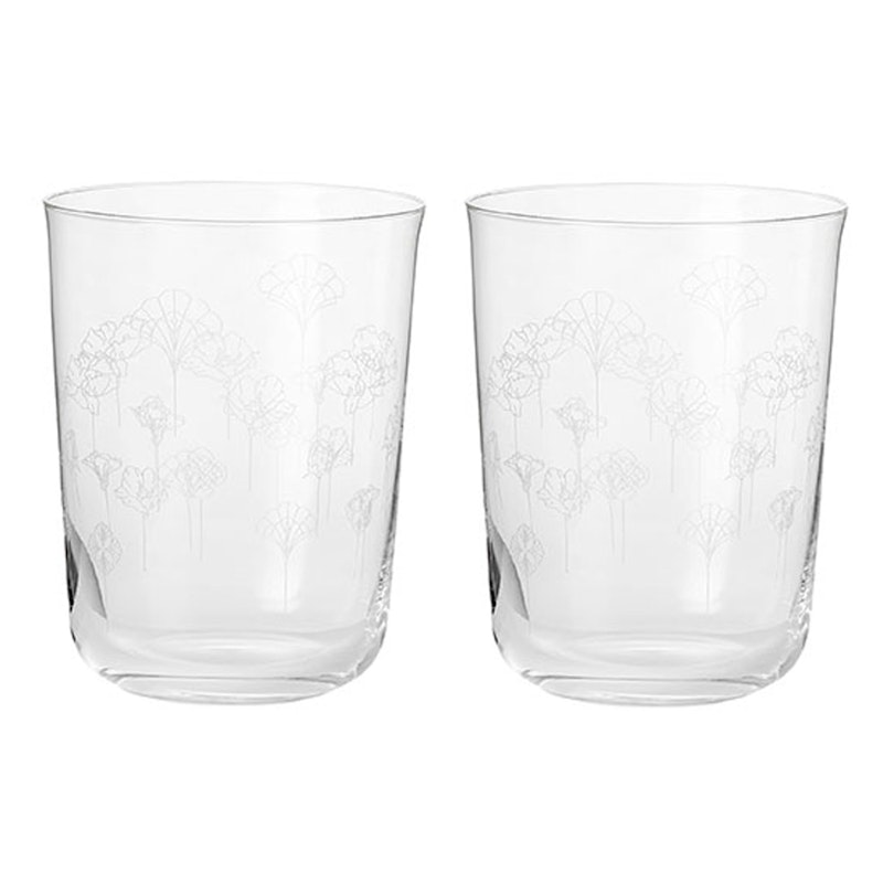 Flower Trinkgläser 2-er Set, 34 cl