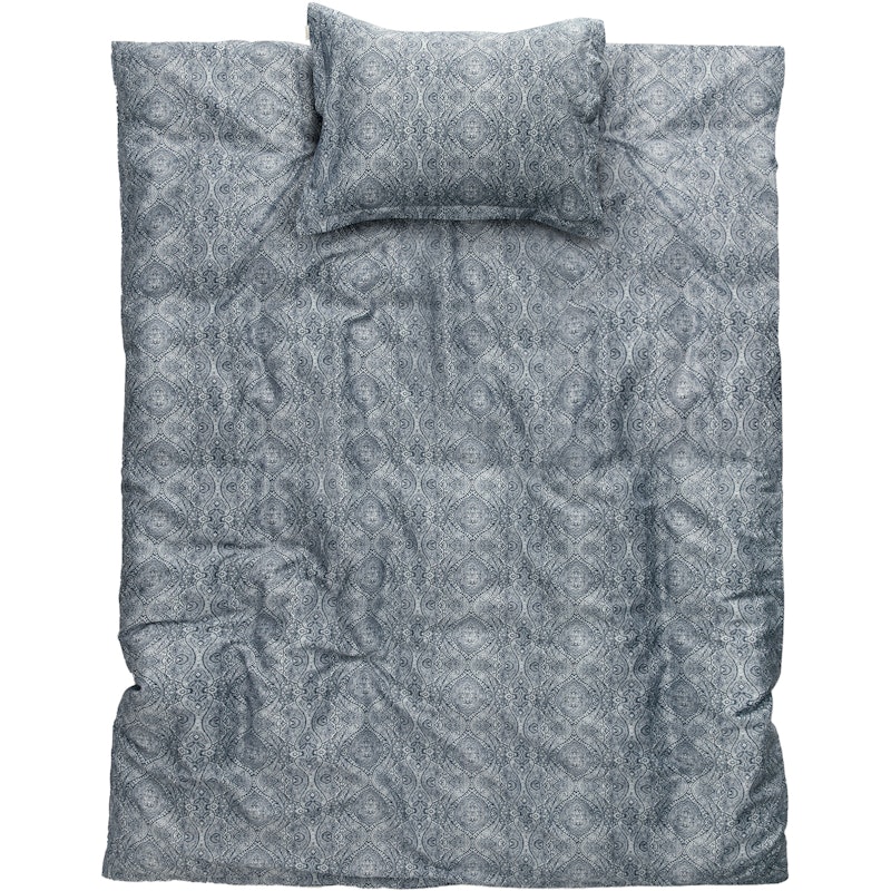 Classic Paisley Bettwäsche 150x210 + 50x60 cm, Classic Blue