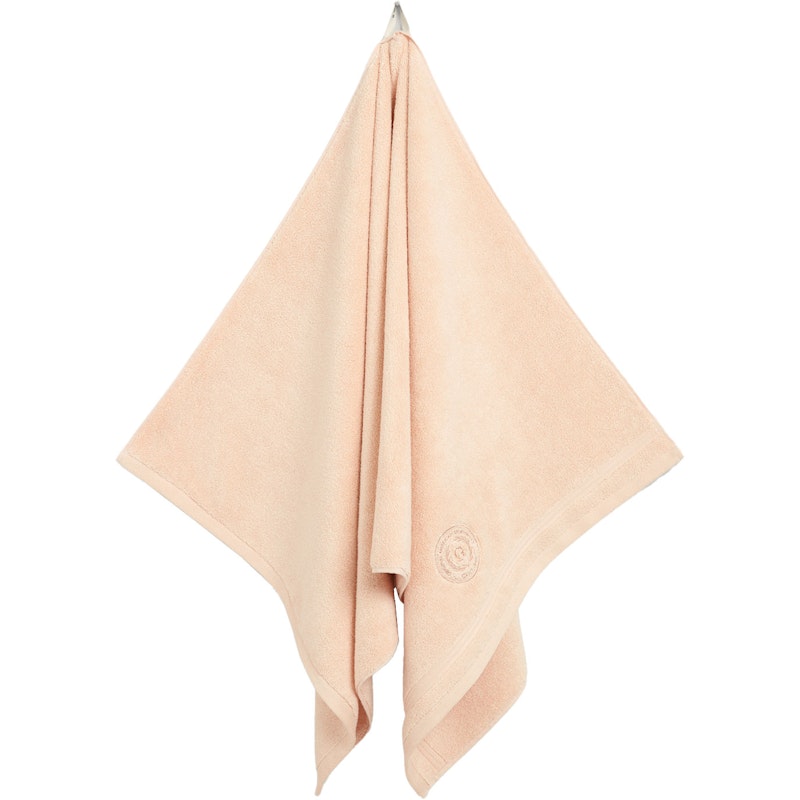 Crest Handtuch 70x140 cm, Light Apricot