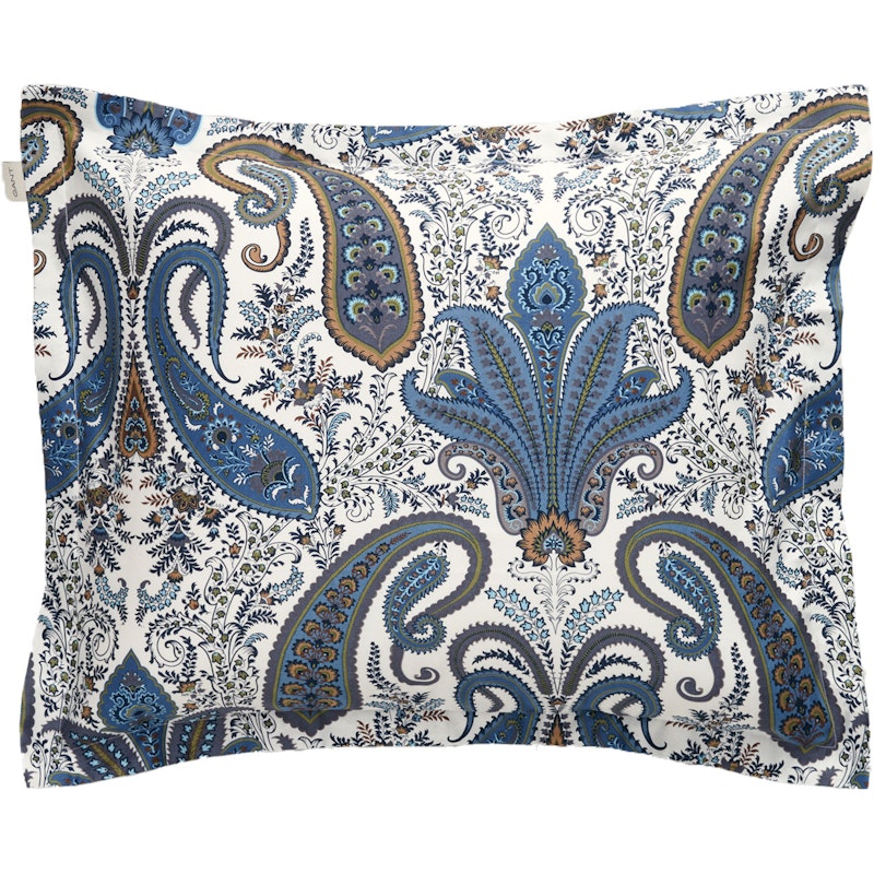 Key West Paisley Kissenbezug 50x60 cm, Sateen Blue