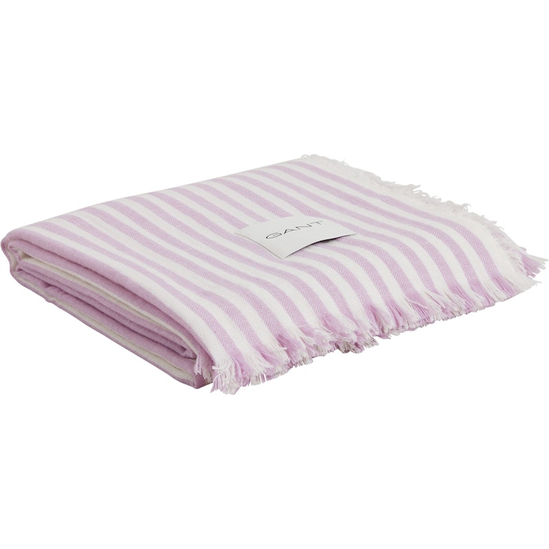 Light Stripe Decke 130x180 cm, Soothing Lilac