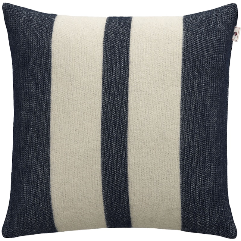 Stripe Kissenbezug 50x50 cm, Abendsblau