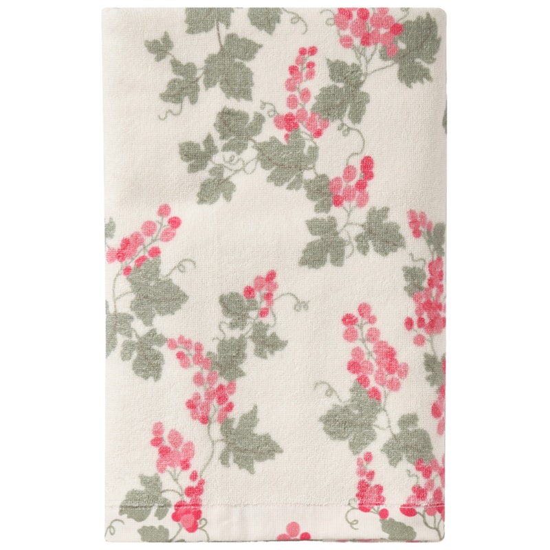 Grapes Pink Badetuch, 70x140 cm