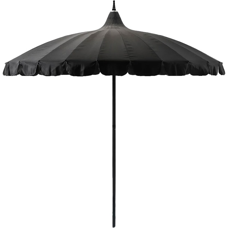 Sonnenschirm Ø240 cm, Schwarz