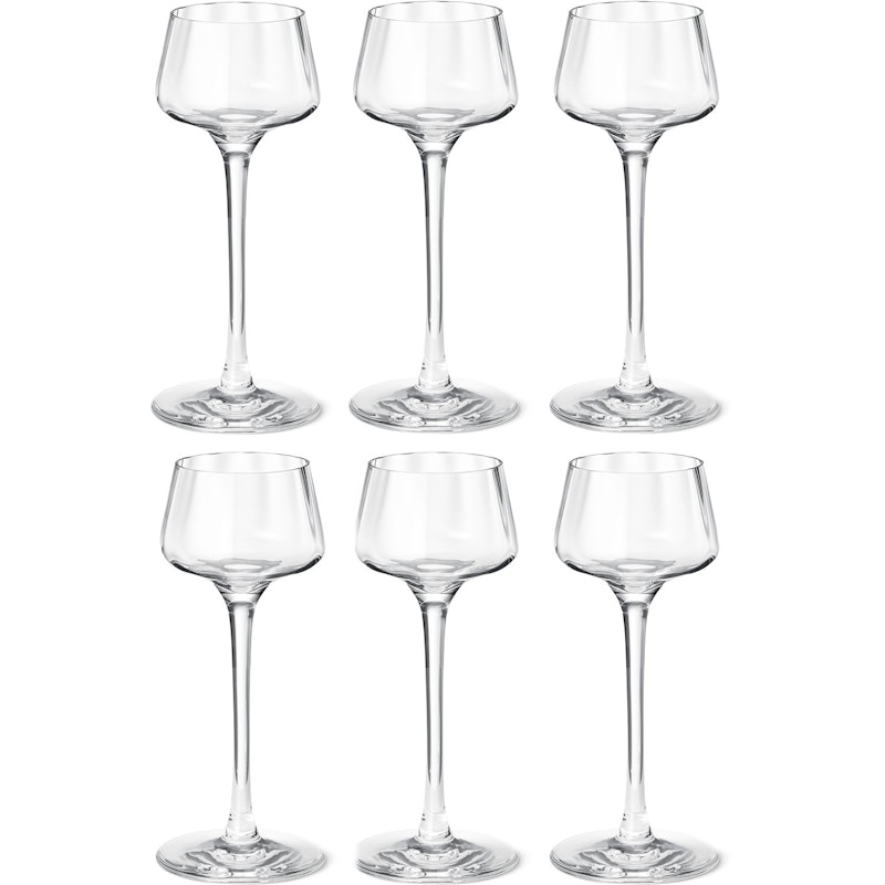 Bernadotte Schnappsglas 4 cl 6-er Set