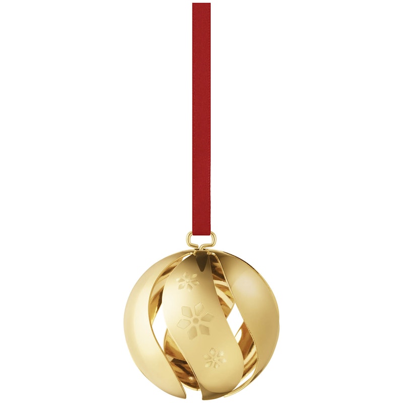 Weihnachtskugel, Gold Plated