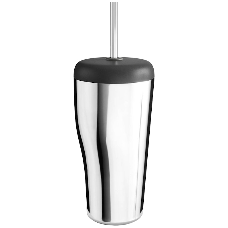 SKY Travle Tasse Mit Strohhalm, Edelstahl