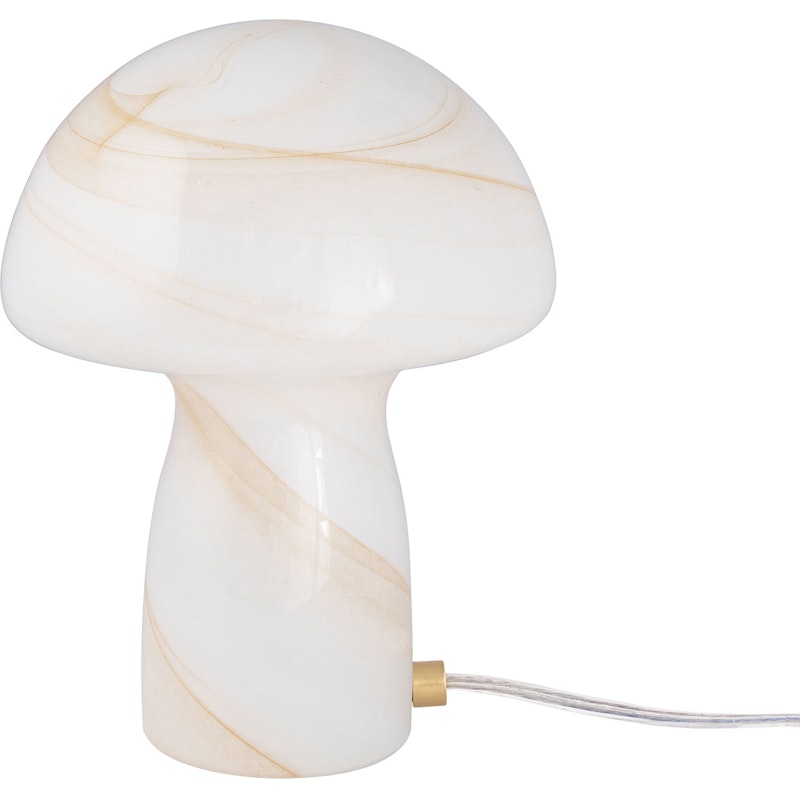 Fungo Swirl Tischlampe 16 cm, Beige