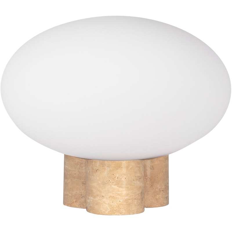 Mammut Tischlampe, Travertinfarben