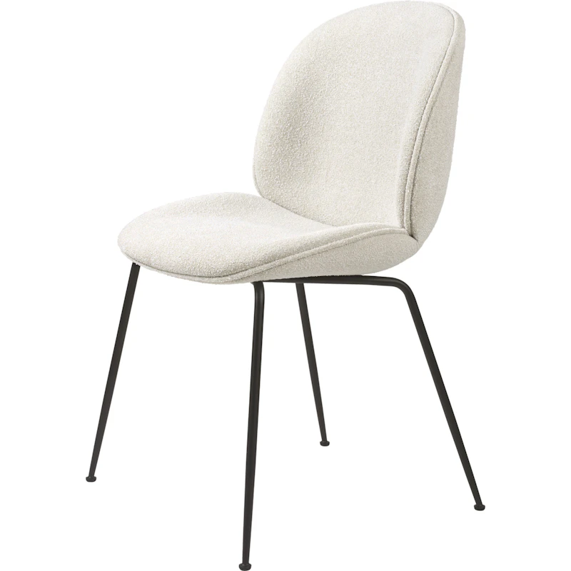 Beetle Dining Chair, Black, PG2, Li.Bouclé 001