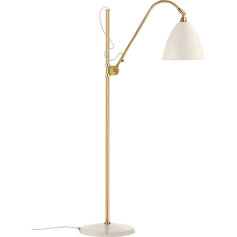 Bestlite BL3M Standleuchte, Messing/Weiss