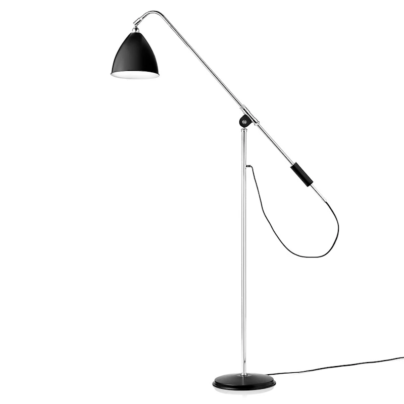 Bestlite BL4 Standleuchte, Chrom/Schwarz