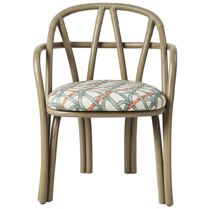 Bistra Esszimmersessel, Olive / Reales Pattern 001