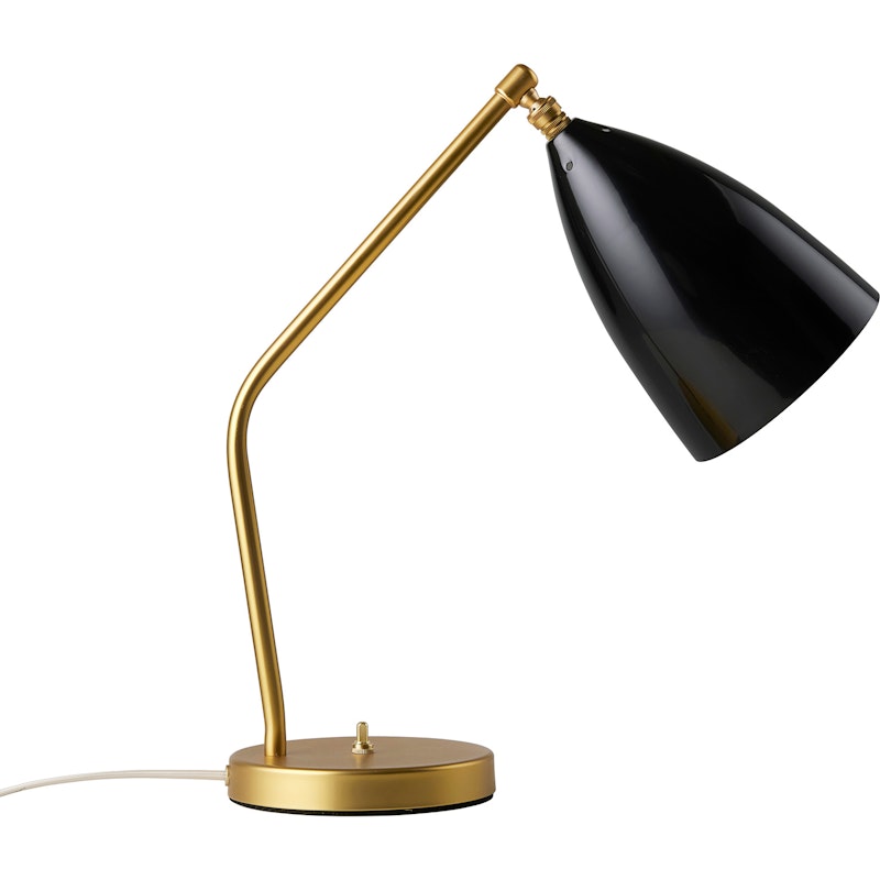 Gräshoppa Tischlampe, Glossy Black