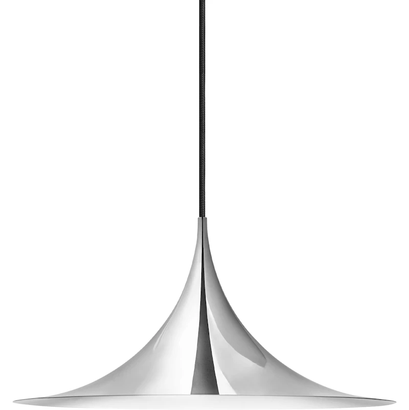Semi Hängelampe Ø60 cm, Chrom