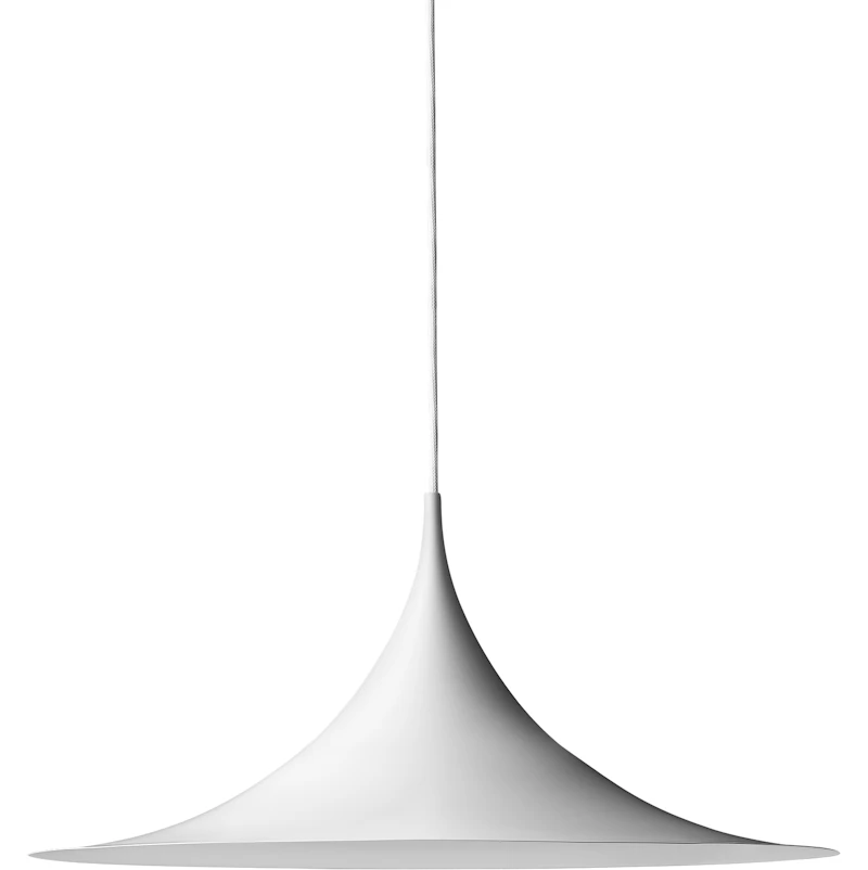 Semi Hängelampe Ø60 cm, Mattweiß
