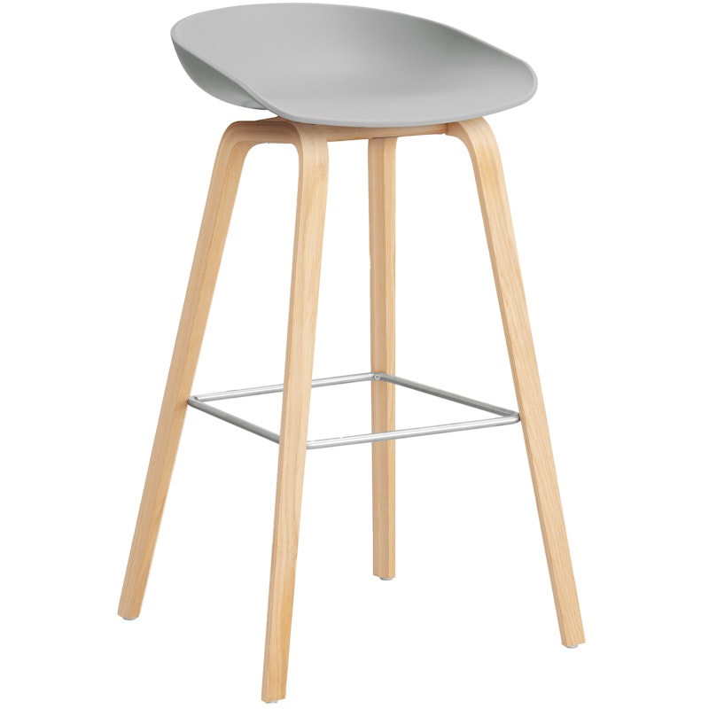 AAS 32 2.0 Barhocker 75 cm, Geseifte Eiche / Concrete Grey