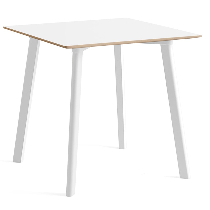 CPH Deux 210 2,0  Table Pearl white water-based lacquered beech frame