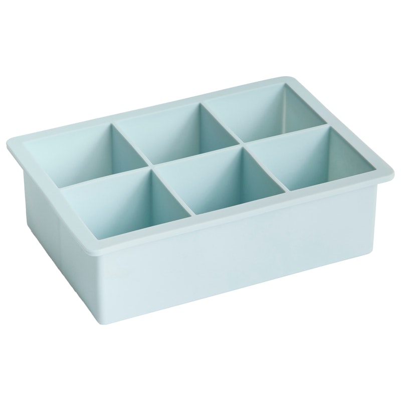 Eiswürfelbehälter Kubisch XXL, Eisblau