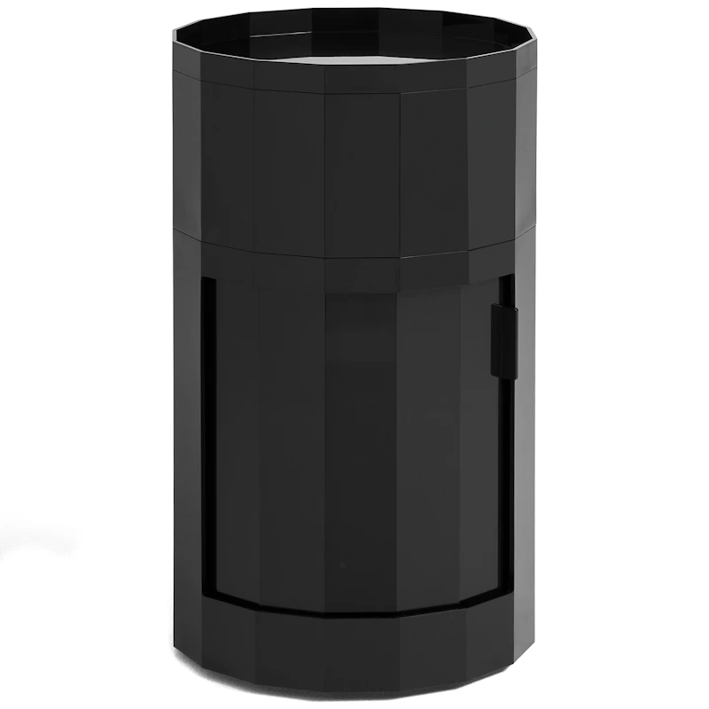 Facet Schränkchen Hoch mit Füßen / Rollen, Anthrazit