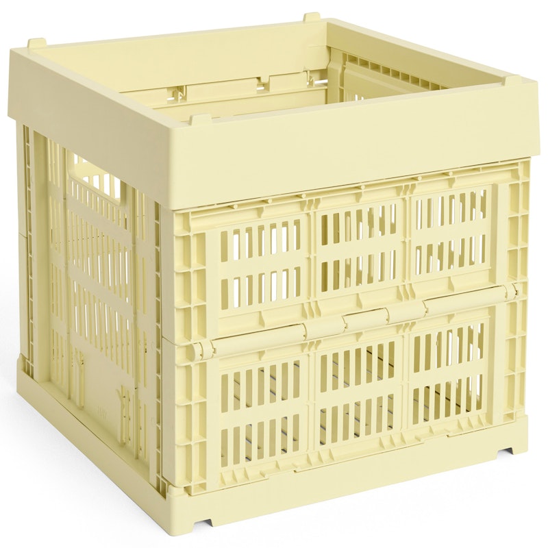Colour Crate Cube Aufbewahrung, Light Yellow