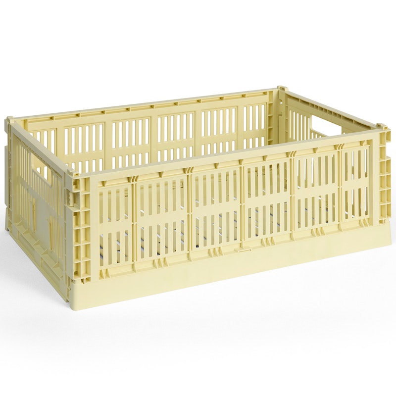 Colour Crate Large Aufbewahrung, Light Yellow