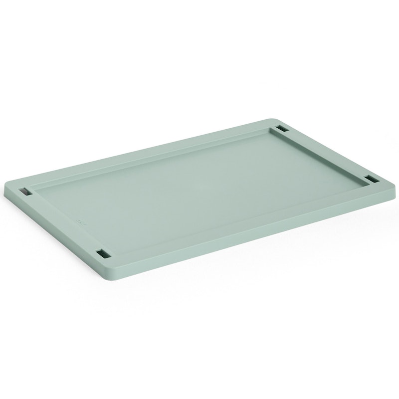 Colour Crate Plastic Small Deckel, Sage Green
