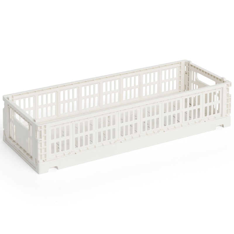 Colour Crate Mini Oblong Aufbewahrung, Off-white