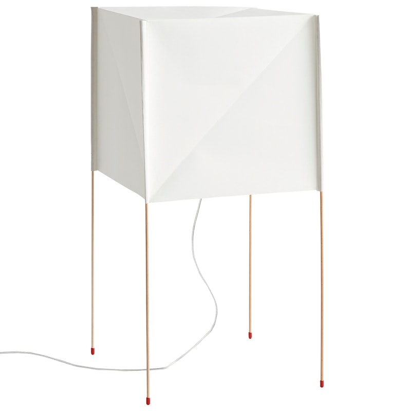 Paper Cube Table Lamp Stehlampe Weiß