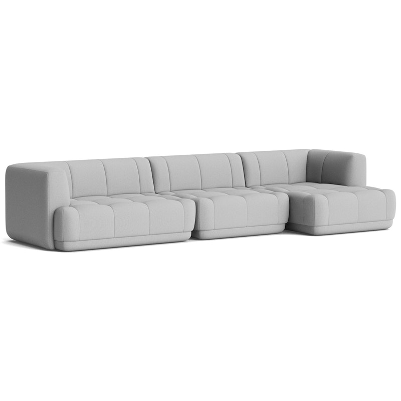 Quilton 4-Sitzer-Sofa Konfiguration 17 Rechts, Steelcut Trio 113