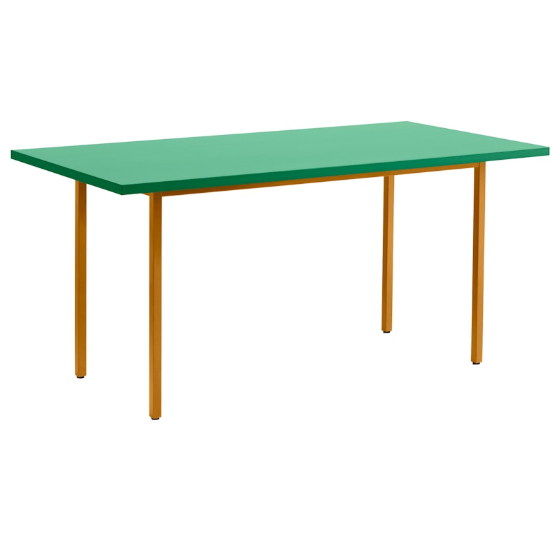 Two-Colour Tisch 160x82 cm, Ocker / Green Mint