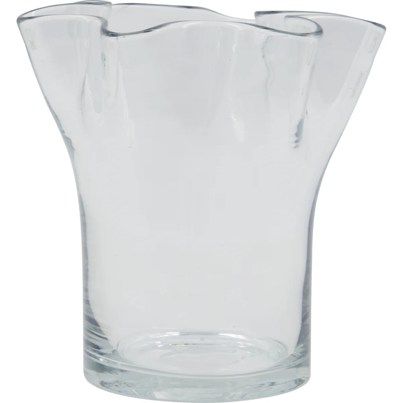 HDPlis Vase 17 cm, Transparent