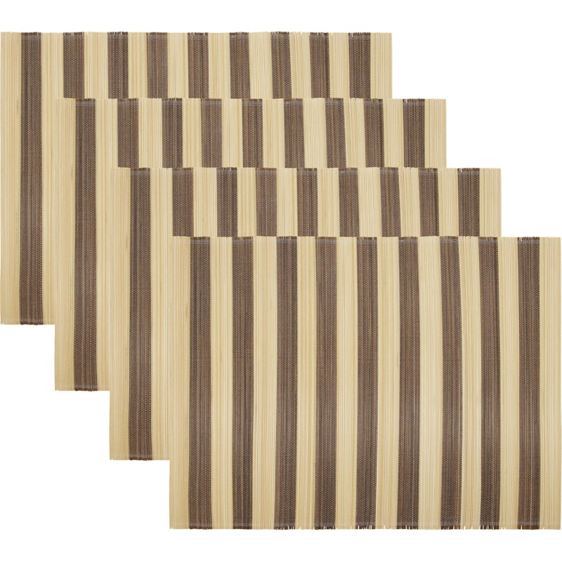 HDRayas Tischset 35x46 cm 4-er Set, Braun / Natur