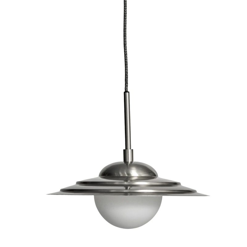 Coin Hängelampe Ø35 cm, Bruched Silver