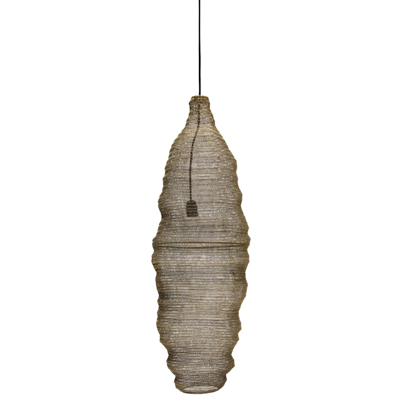 Mesh Lampe, Antique Silver