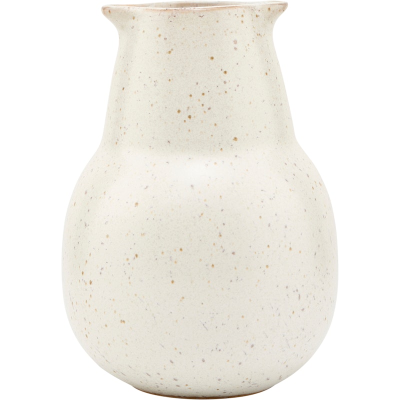 Pion Karaffe 12 cm, Weiß / Grau