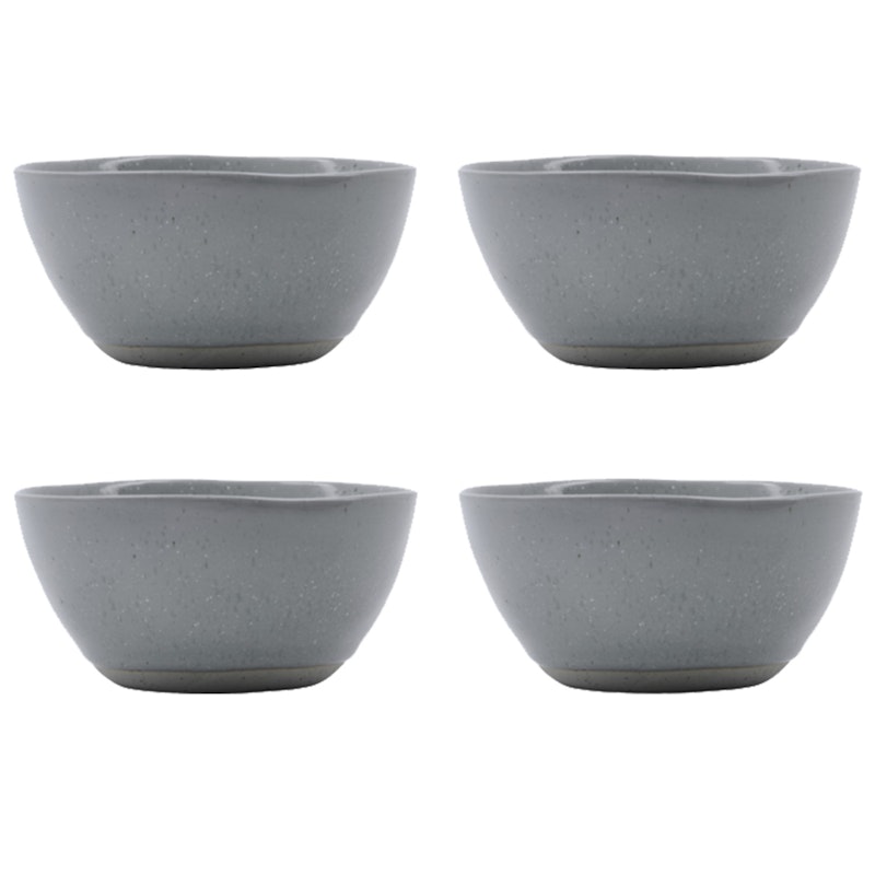 Vida Schüsseln Ø12 cm 4-er Set, Hellblau